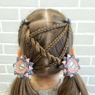 ХВОСТИКИ-КОСИЧКИ | Красивые прически для девочек