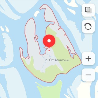 Остров Отяпинский🏝