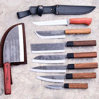 Кованые кухонные ножи КузнецовЪ