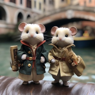 Две куницы за границей 🗺👫