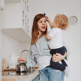 Мама, я кушаю!