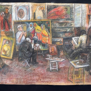 Семь художников, три поколения