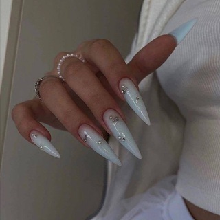 Маникюр на длинные ногти | Маникюр | Ногти | Идеи