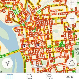 Пробки в Омске