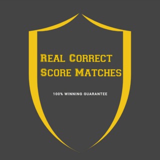 REAL CORRECT SCORES MATCHES