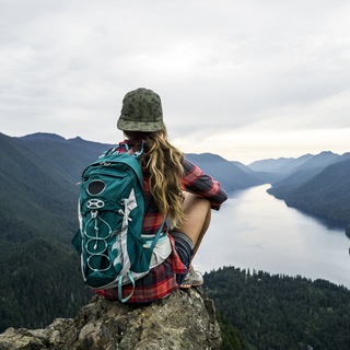 Рюкзак за спиной