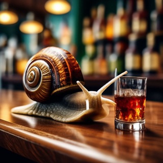 Приходит улитка в бар…