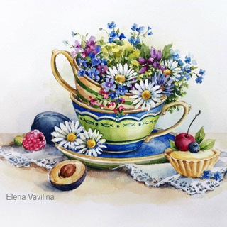 Elena Vavilina watercolor artist