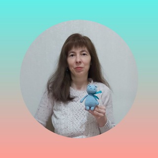 Вяжем с Вероникой.🧡