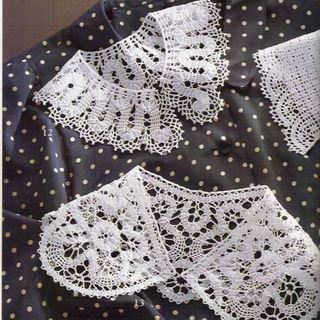 Воротники крючком