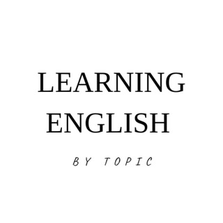 Learning English by Topic