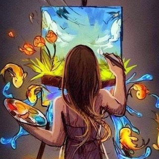 Художник рисует!