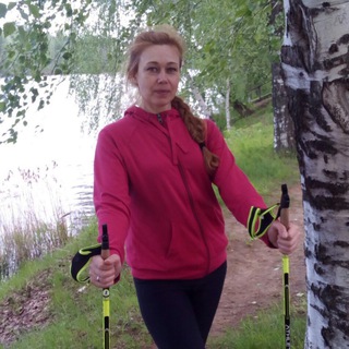 Северная ходьба с Тюриной.