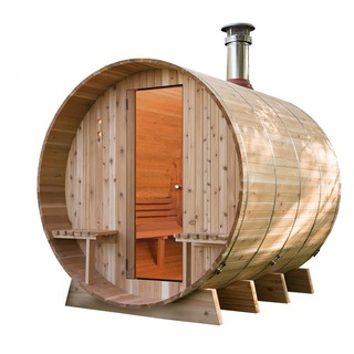 Бани-бочки.