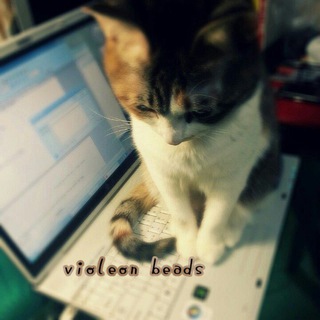 - ̗̀ violeon beads || бисероплетение ᰍ