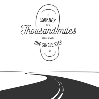 Thousand miles journey