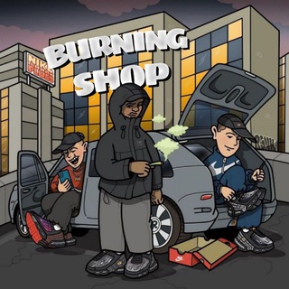 burning shop