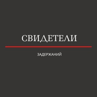 Свидетели задержаний