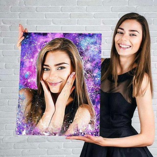 Портрет по фото на холсте Самара