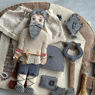 Книжки из фетра и хлопка