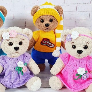 🧶Цветные игрушки.🧶