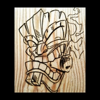 Декор, стекло и долото