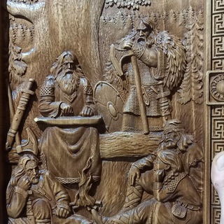 Резные картины